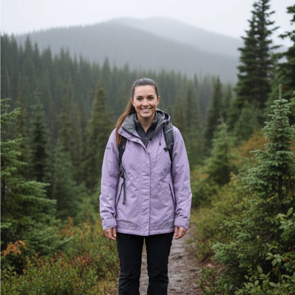 Cabela’s GORE-TEX & Polartec Hooded Parka - Lilac Purple - Size Medium